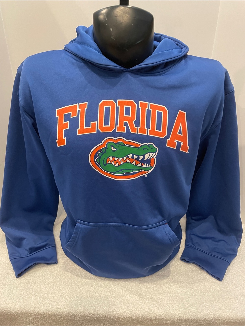 Mens Majestic University of Florida Gators Hoodie Royal Blue